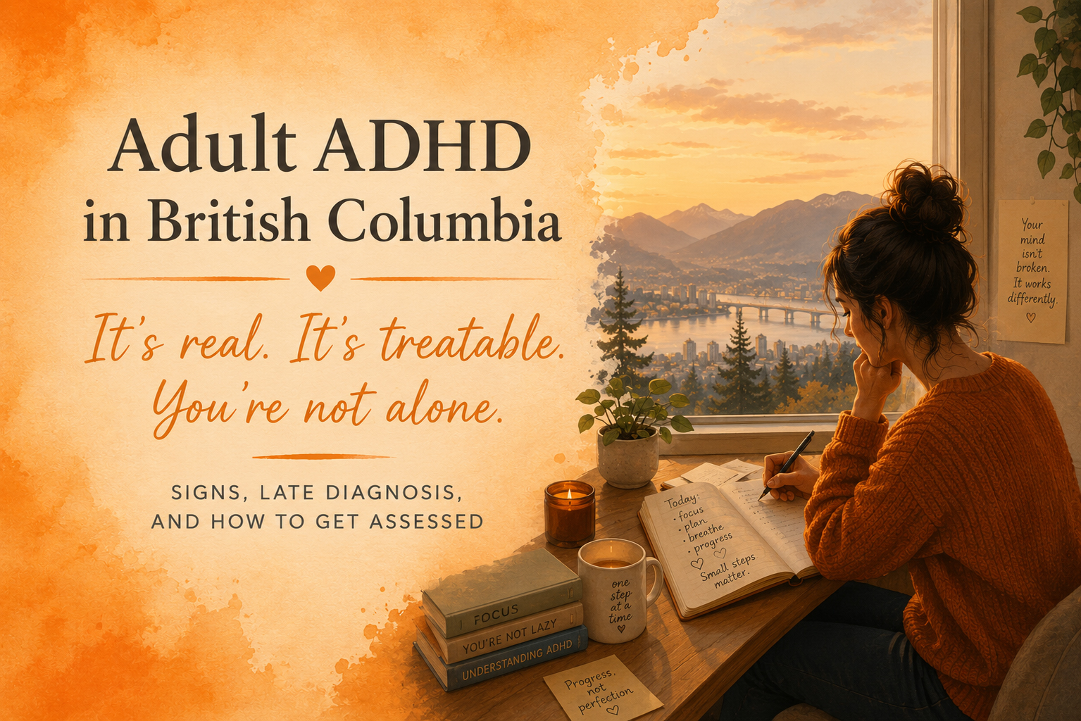 Adult ADHD in British Columbia: Signs, Late Diagnosis, and How to Get Assessed