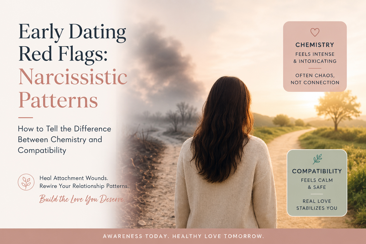 Healthy relationships, attachment healing, and early dating red flags