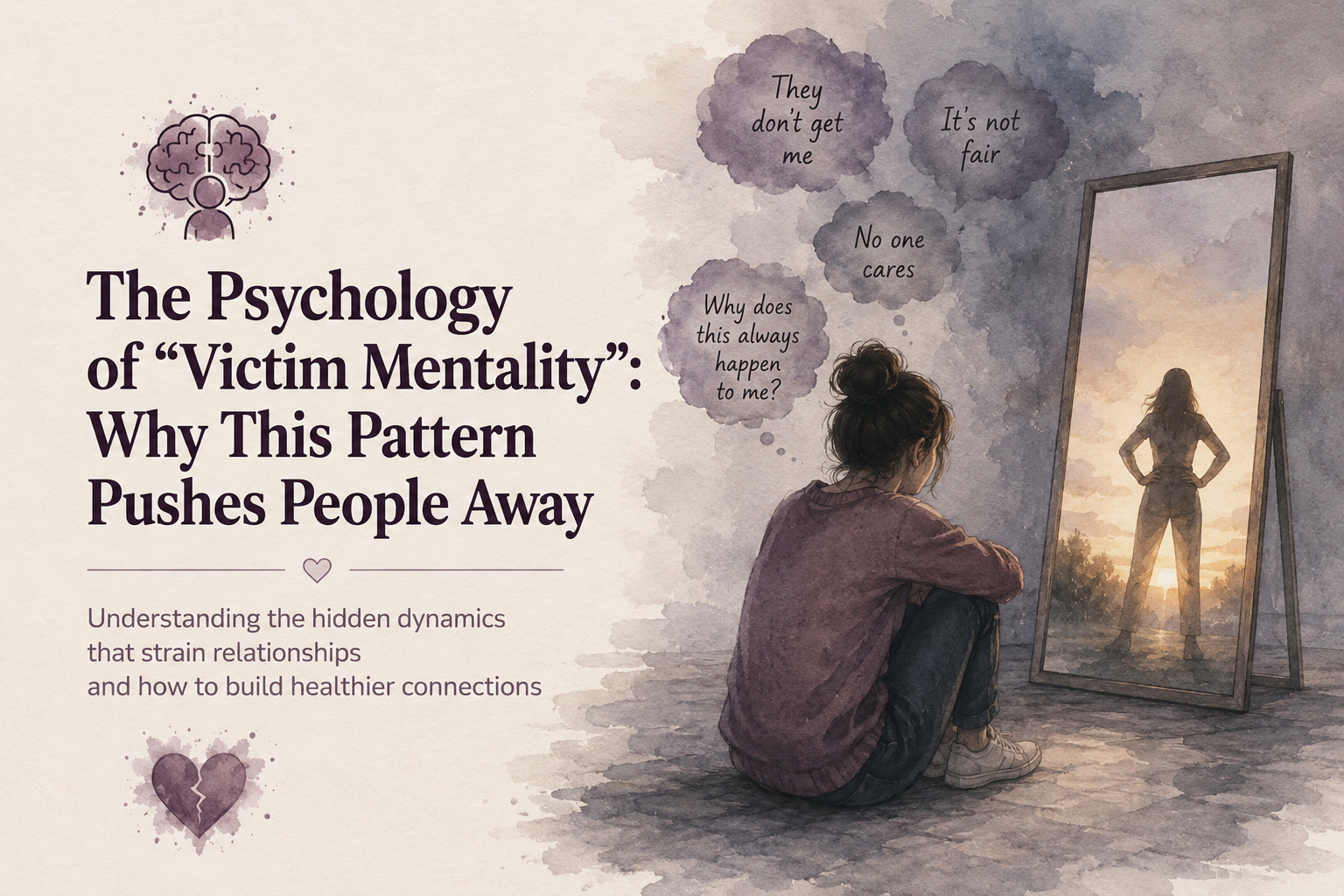The Psychology of Victim Mentality: Why This Pattern Pushes People Away