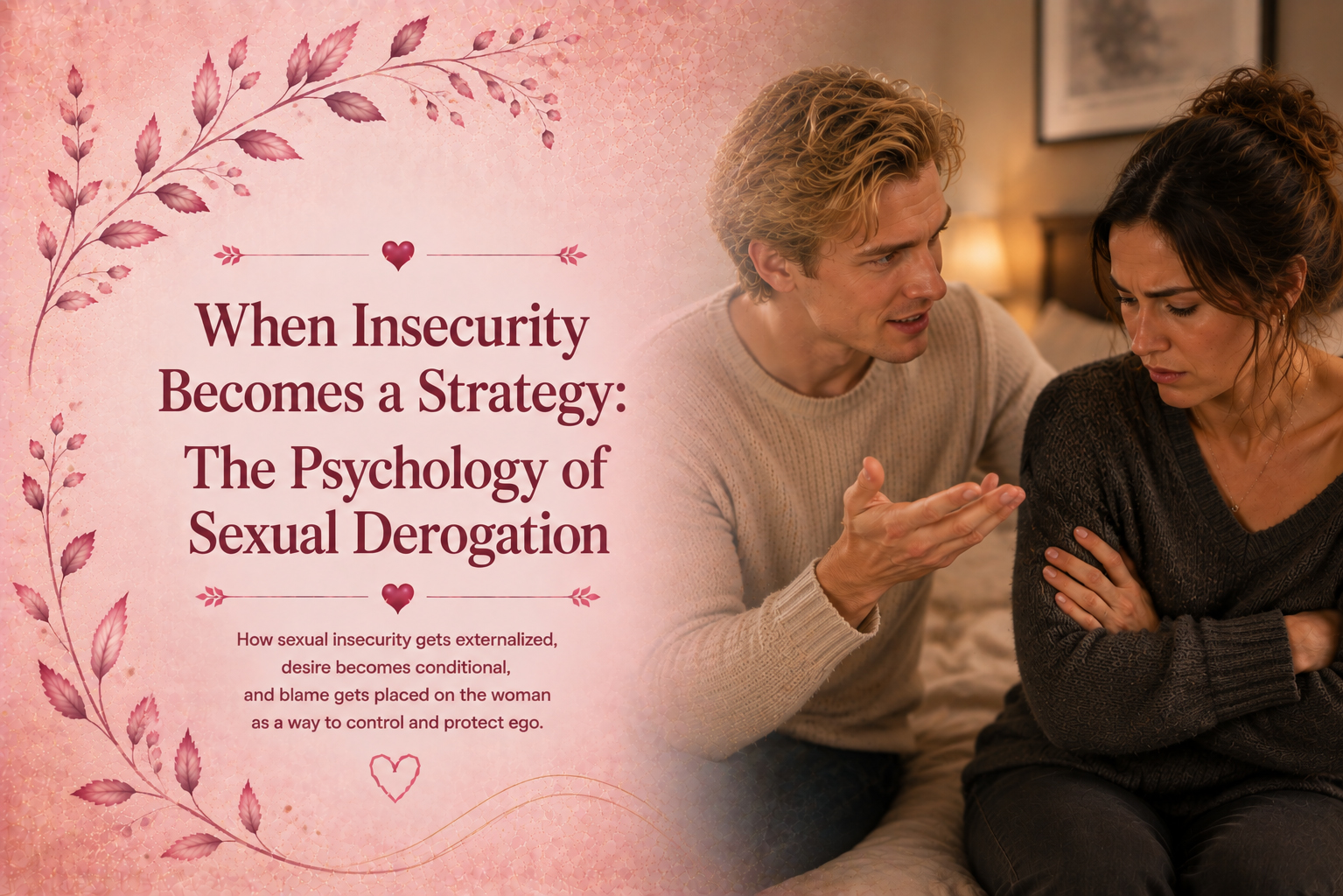 When Insecurity Becomes a Strategy: The Psychology of Sexual Derogation