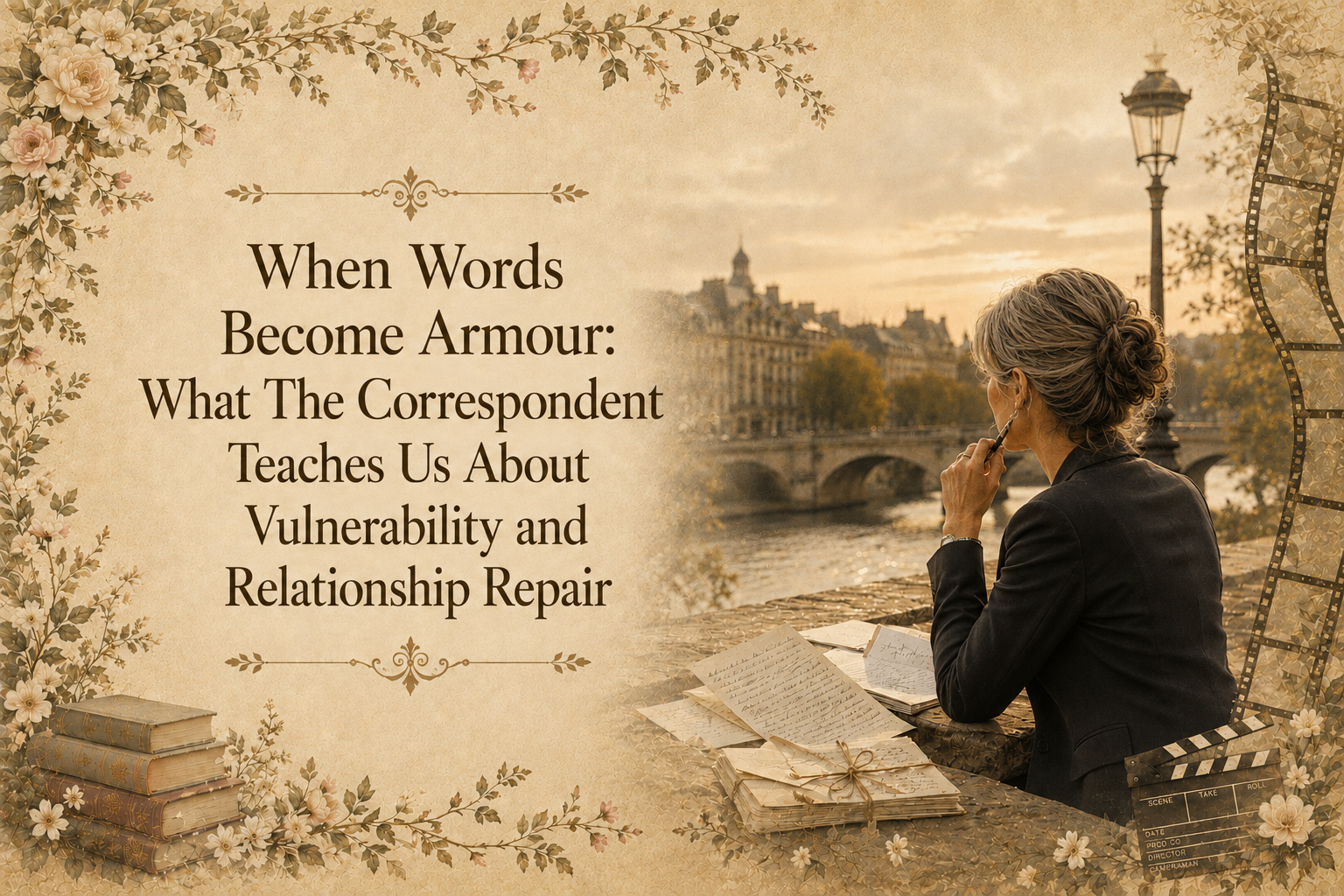 When Words Become Armour: What The Correspondent Teaches Us About Vulnerability and Relationship Repair