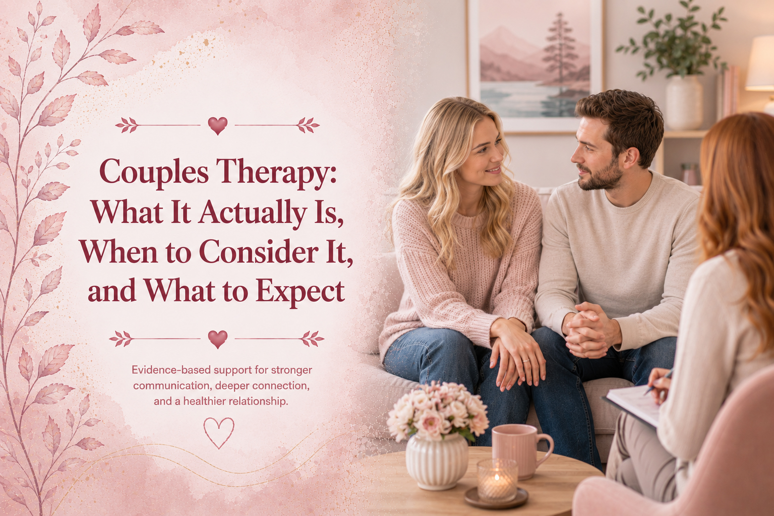 Couples Therapy: What It Actually Is, When to Consider It, and What to Expect