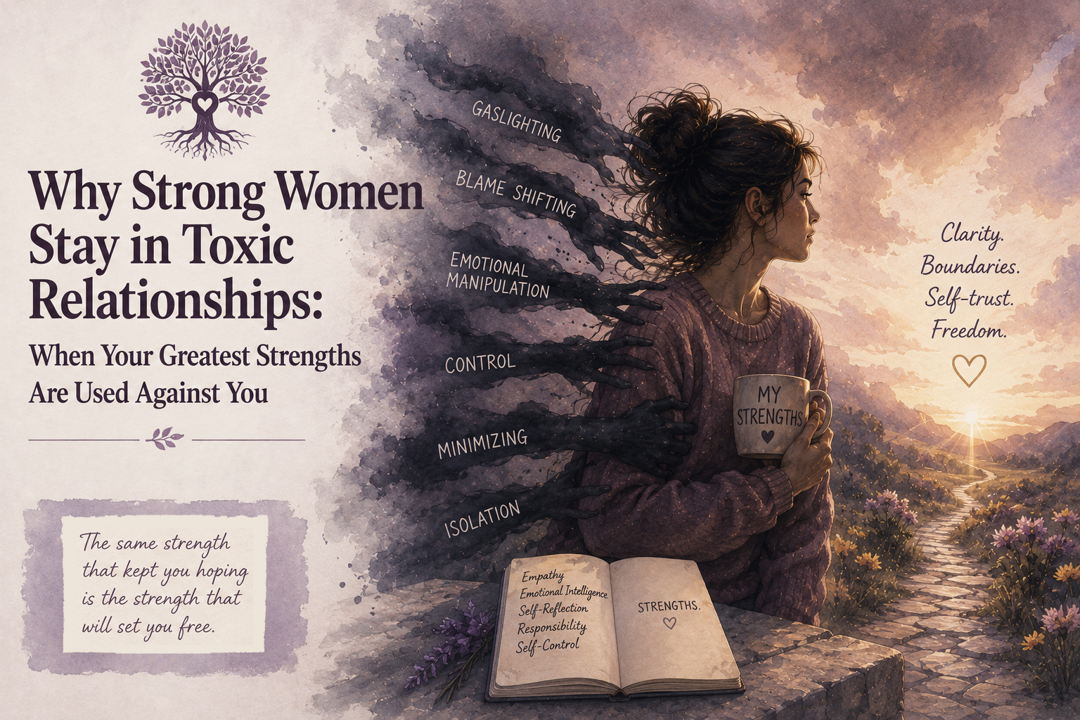 Why Strong Women Stay in Toxic Relationships: When Your Greatest Strengths Are Used Against You