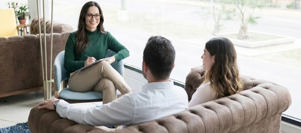 Couples therapy session